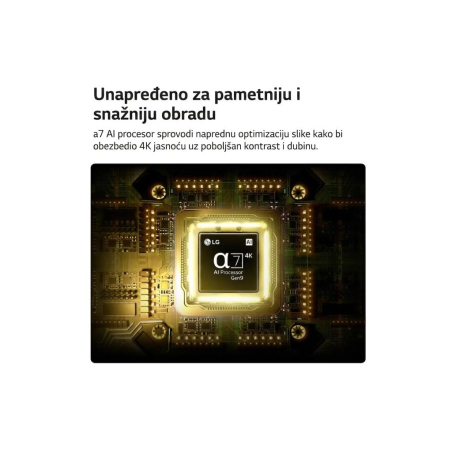 Televizor LG 75NU800B3LA/Nano/75"/4K Ultra HD/smart/webOS 26/crna