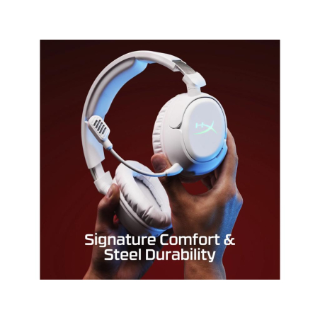 Slušalice HYPERX Cloud Flight 2 WL WH GAM HS/bela