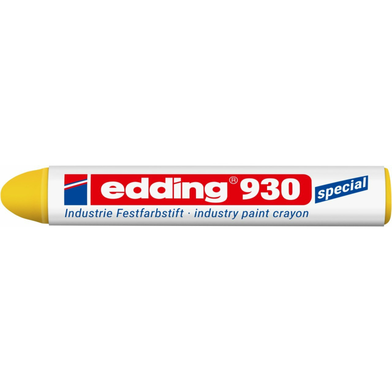 Industrijska kreda za označavanje E-930 17,5mm Edding žuta