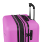 Kofer mali (kabinski) PROŠIRIVI 40x55x20/26 cm ABS 43,6/51,2l-2,7 kg Future Gabol roze