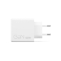 Lenovo Dual USB-C 65W GaN punjac beli