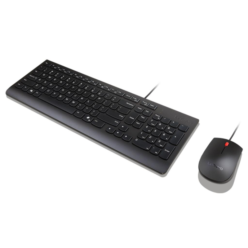 Tastatura+miš LENOVO Essential žicni set/SRB/Cirilica/crna