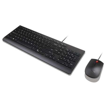 Tastatura+miš LENOVO Essential žicni set/SRB/Cirilica/crna