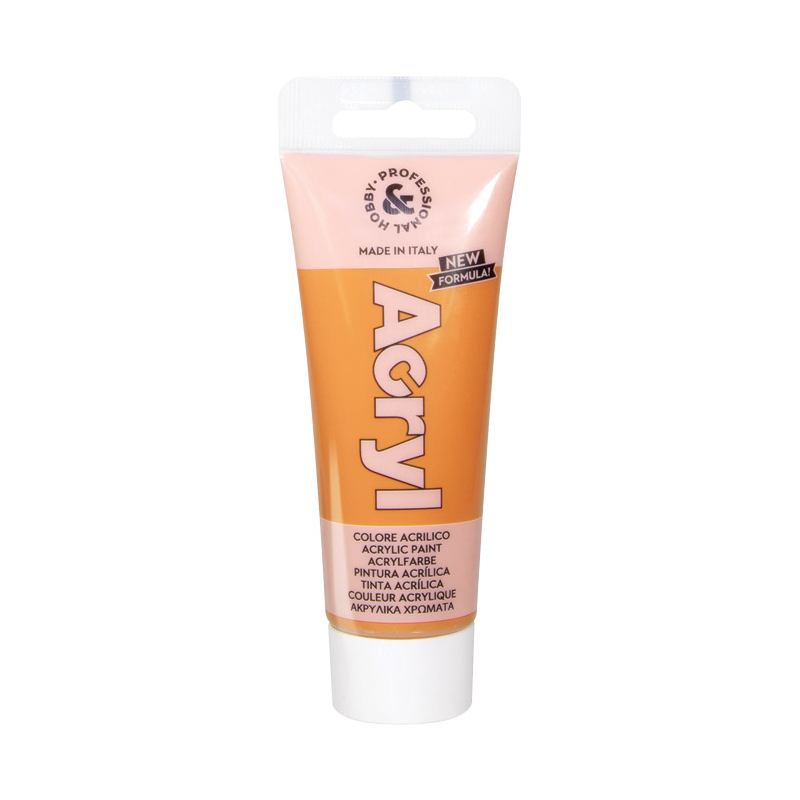 Boja akrilna H&P 75ml pvc tuba CMP 420TA75250N narandžasta (orange) blister