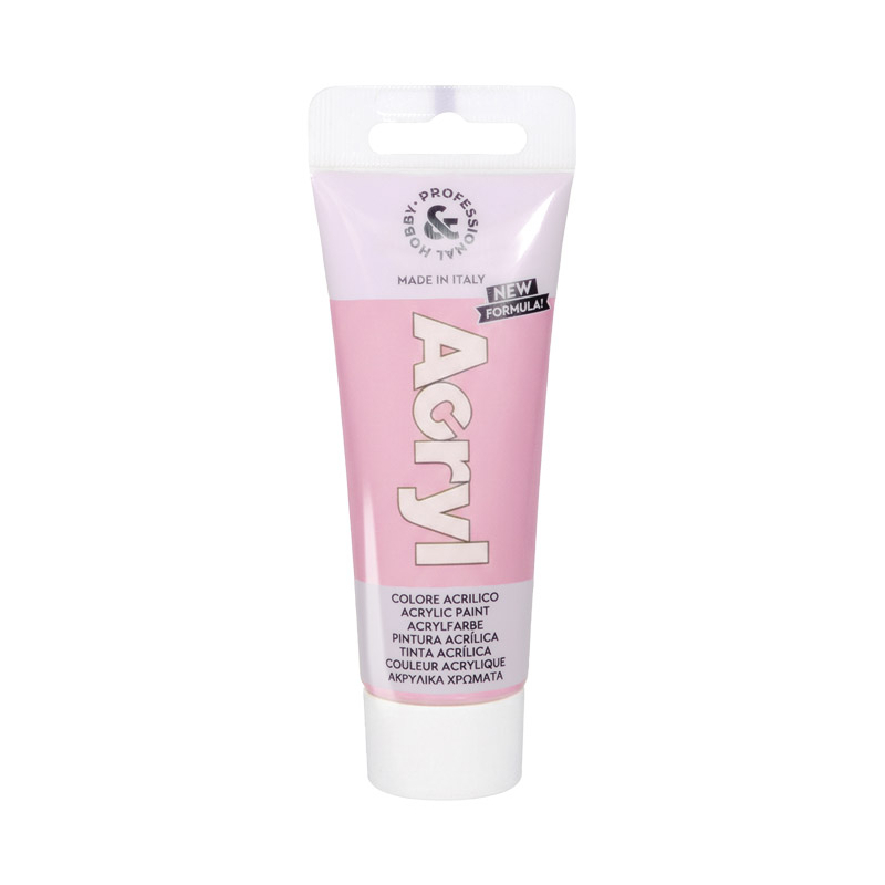 Boja akrilna H&P 75ml pvc tuba CMP 420TA75340N roze (pink) blister