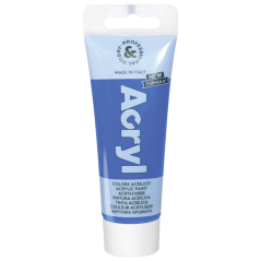 Boja akrilna H&P 75ml pvc tuba CMP 420TA75540N plava (cobalt) blister