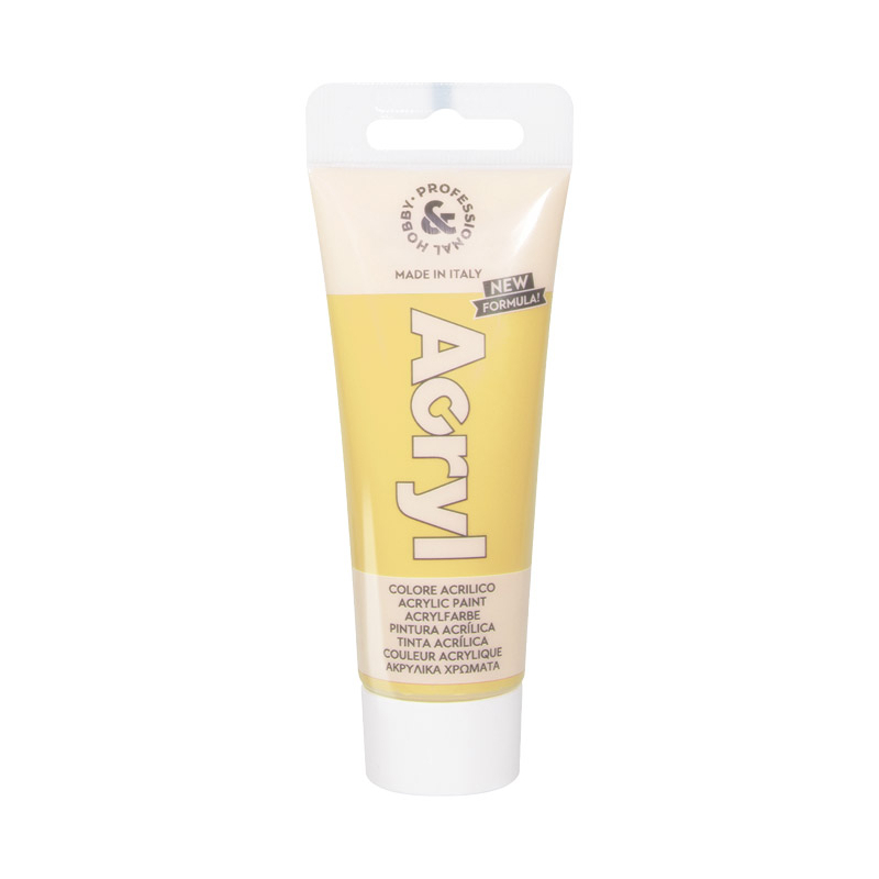 Boja akrilna H&P 75ml pvc tuba CMP 420TA75920N zlatna (golden) blister