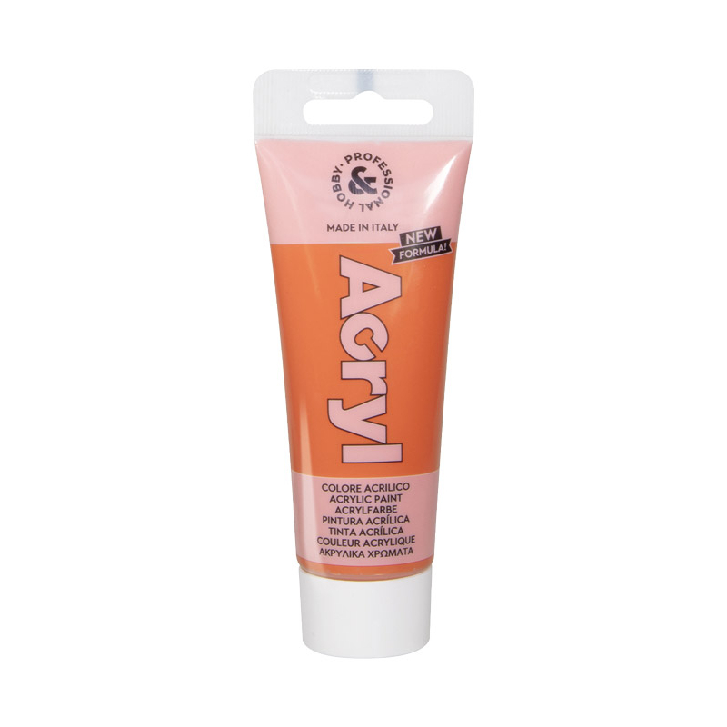 Boja akrilna H&P 75ml pvc tuba CMP 420TA75930N bakarna (copper) blister