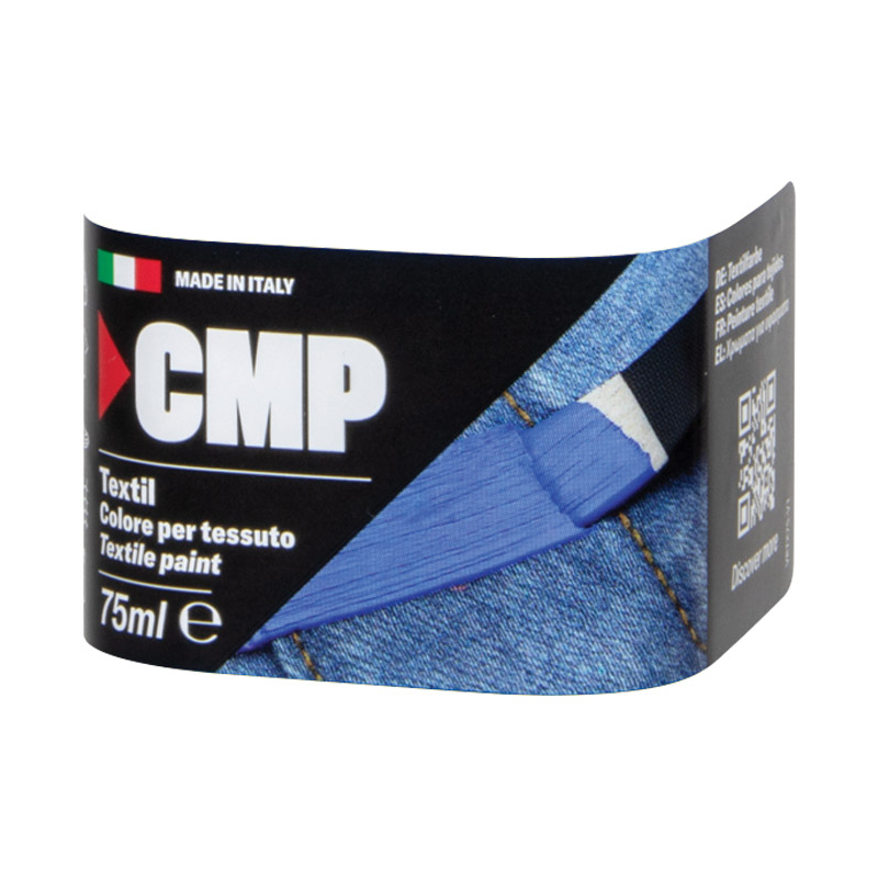 Boja za tekstil 75ml pvc bočica CMP 02TX75201 žuta (primary yellow)