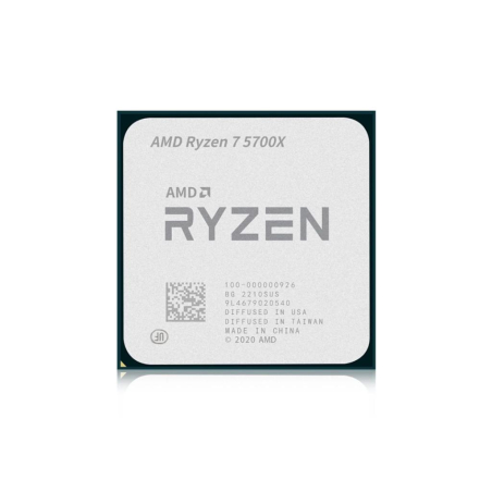 Procesor AMD Ryzen 7 5700X 8C/16T/3.4GHz/32MB/65W/AM4/TRAY