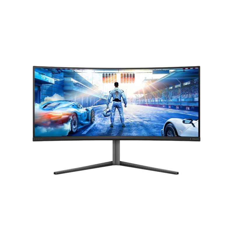 Monitor PHILIPS 34M2C6500/00 34"/OLED,zakrivljen/3440x1440/175Hz/0.03ms/HDMIx2,DP,USB/Visina/crna