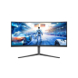 Monitor PHILIPS 34M2C6500/00 34"/OLED,zakrivljen/3440x1440/175Hz/0.03ms/HDMIx2,DP,USB/Visina/crna