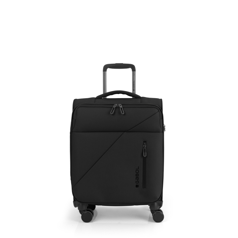 Kofer mali (kabinski) proširivi 38x55x20 cm EXTRA LIGHT polyester 42,2l-2 kg Canada Gabol crna