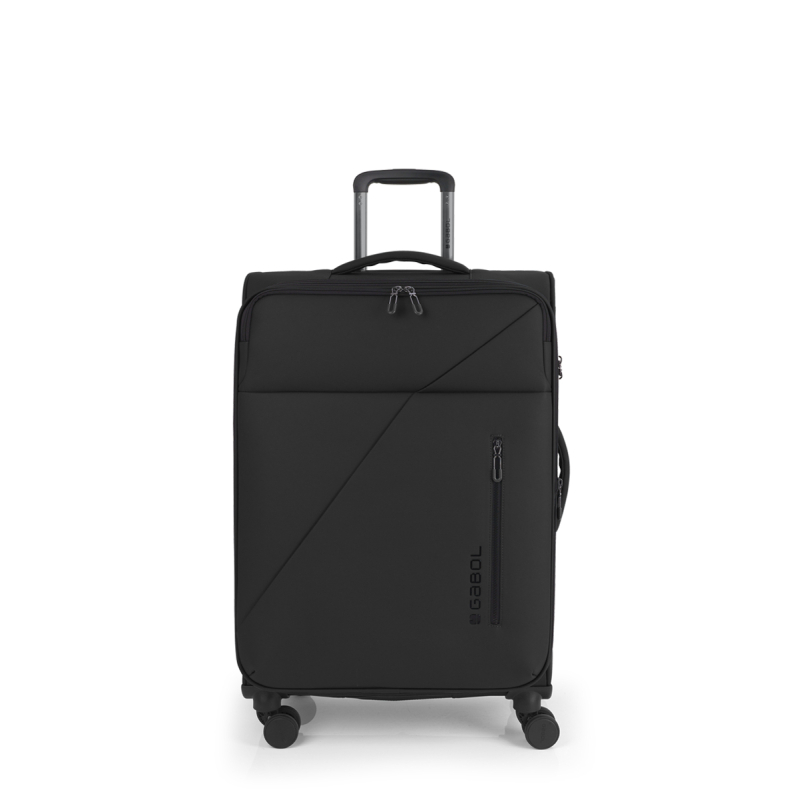 Kofer srednji proširivi 44x71x27 cm EXTRA LIGHT polyester 81,8l-3,3 kg Canada Gabol crna