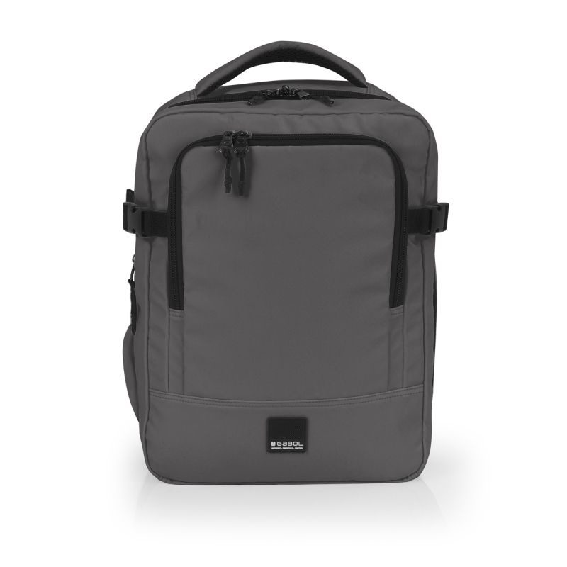 Ranac putni za low cost sa 2 odeljka 30x40x20/24 cm 24/28,8l - 0,62kg Vancouver Gabol siva