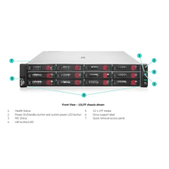 HPE DL380 Gen10+ 2x Intel 26C 5320 2.2GHz 256GB 8SFF NS204i + 3x SAS 2.4TB 10Gb-T Ilo-A 2x800W 2U Ra