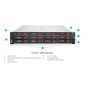 HPE DL380 Gen10+ 2x Intel 26C 5320 2.2GHz 256GB 8SFF NS204i + 3x SAS 2.4TB 10Gb-T Ilo-A 2x800W 2U Ra