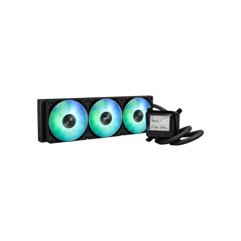 Kuler za CPU ASUS MAX GAMING LC 360/3x120mm/ARGB/2.4" IPS LCD/vodeno hladenje/crna