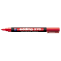 Marker permanent E-370 1mm, tanji zaobljeni, pak. sa 10 kom. Edding crvena