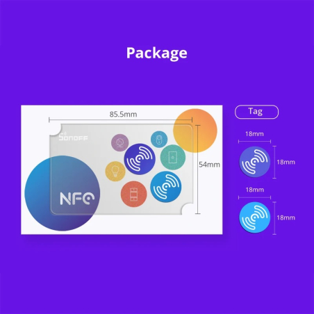 SONOFF NFC nalepnica NFC-Tag