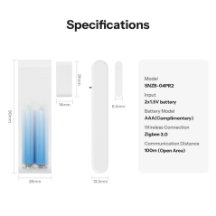 SONOFF Zigbee senzor otvaranja vrata i prozora SNZB-04PR2