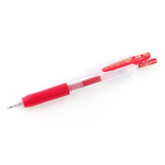 Roler gel Zebra SARASA GEL CLIP 0,7 Red/Red Gel Ink TC BT 14323/ 4901681143238