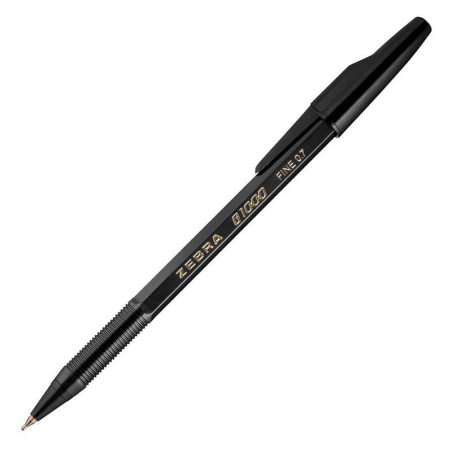 Hemijska olovka Zebra Pen B1000 0,7 Black/Black 31641