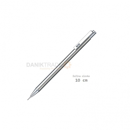 Mini tehnička olovka Zebra TS-3 Pocket 0,5 Silver/black / 66110 / 4901681060757