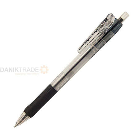 Hemijska olovka Zebra Tapli Clip 0,7 Black/Black 37011-10/ 4901681370115