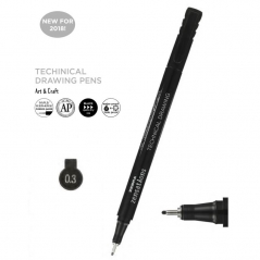 Flomaster za tehničko crtanje Zebra 0,3mm 30093 4901681300938