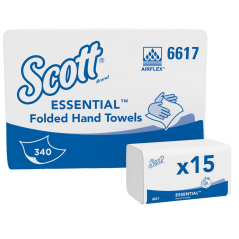 Papirni ubrus za ruke Kimberly Clark 6617- SCOTT Xtra 340/1