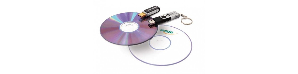 CD, USB & SD memorija